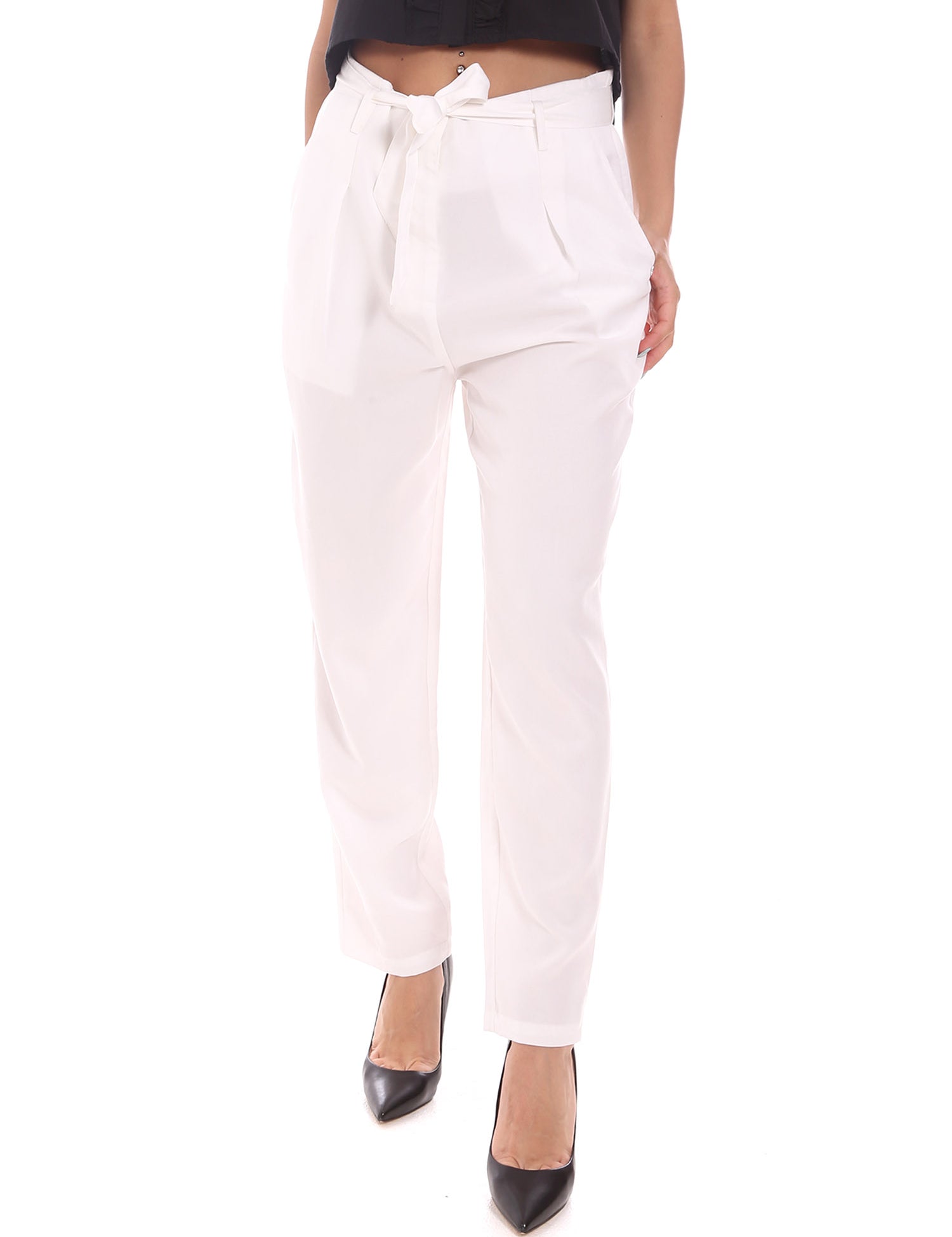 Pantaloni Bianco Gaudi Jeans