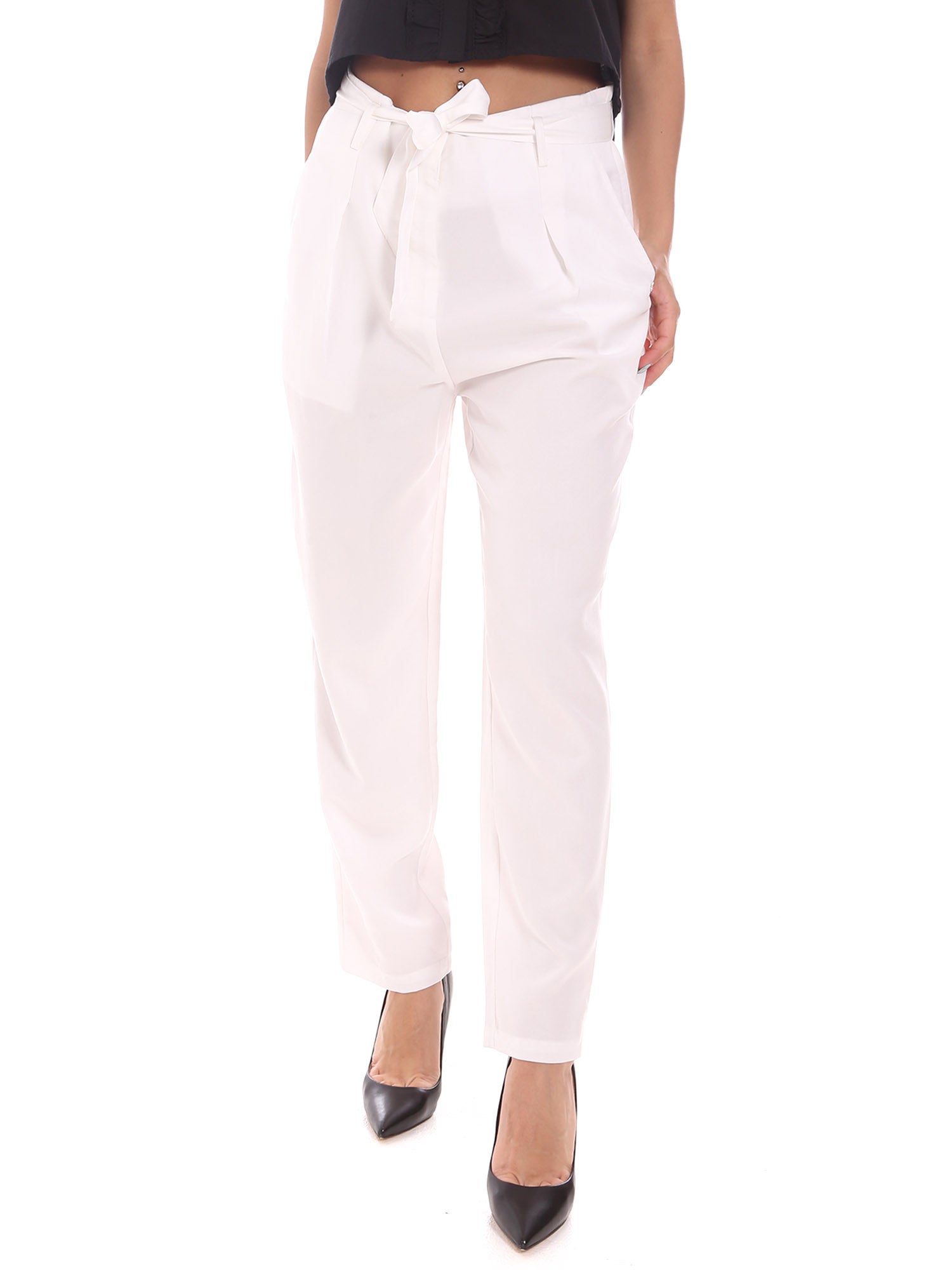 Pantaloni Bianco Gaudi Jeans