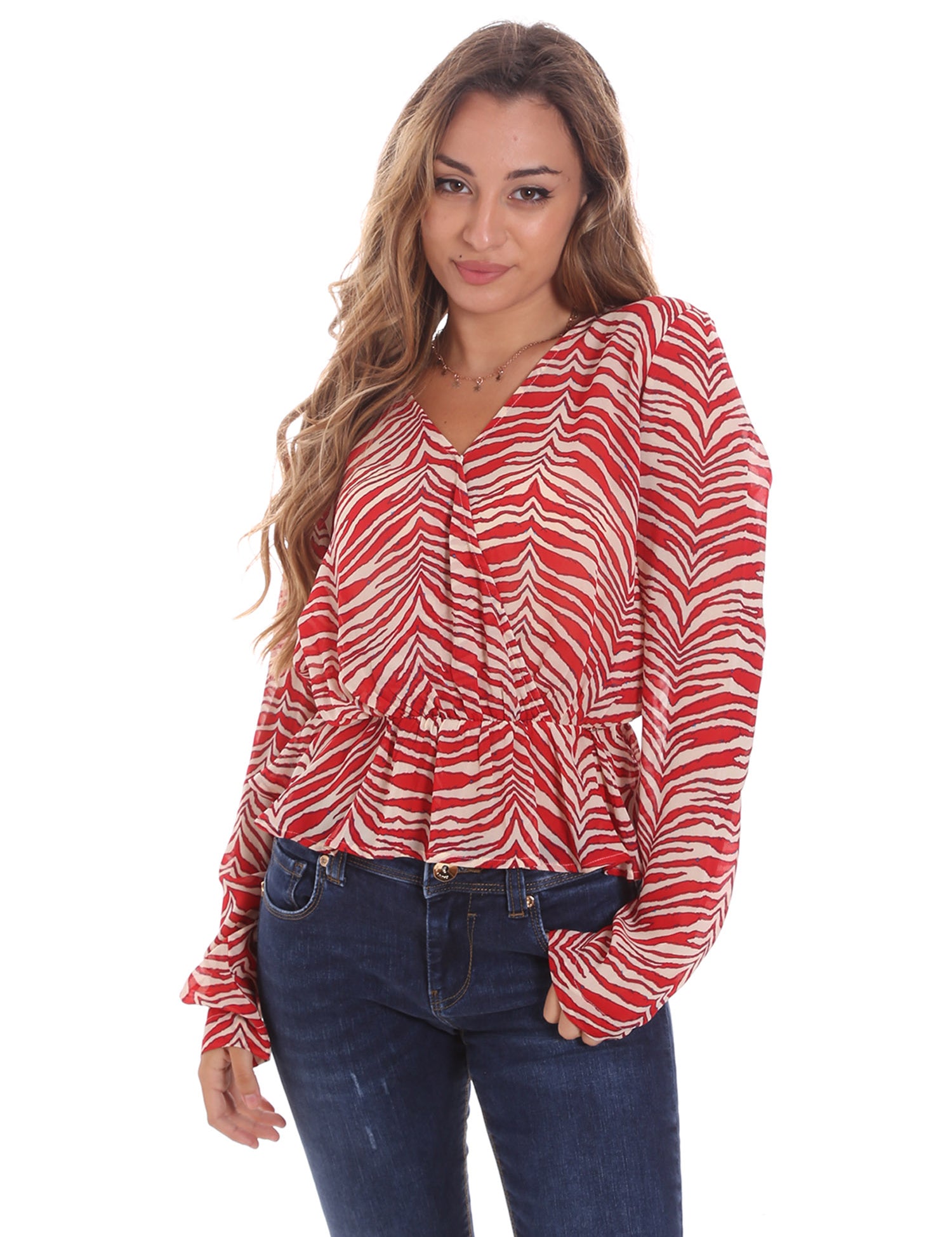 Bluse Rosso Gaudi Jeans