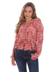 Bluse Rosso Gaudi Jeans