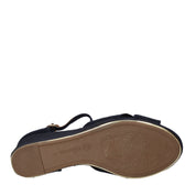 Sandali zeppa Blu Wrangler