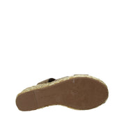 Sandali zeppa Verde Wrangler