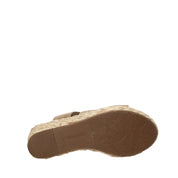 Sandali zeppa Beige Wrangler