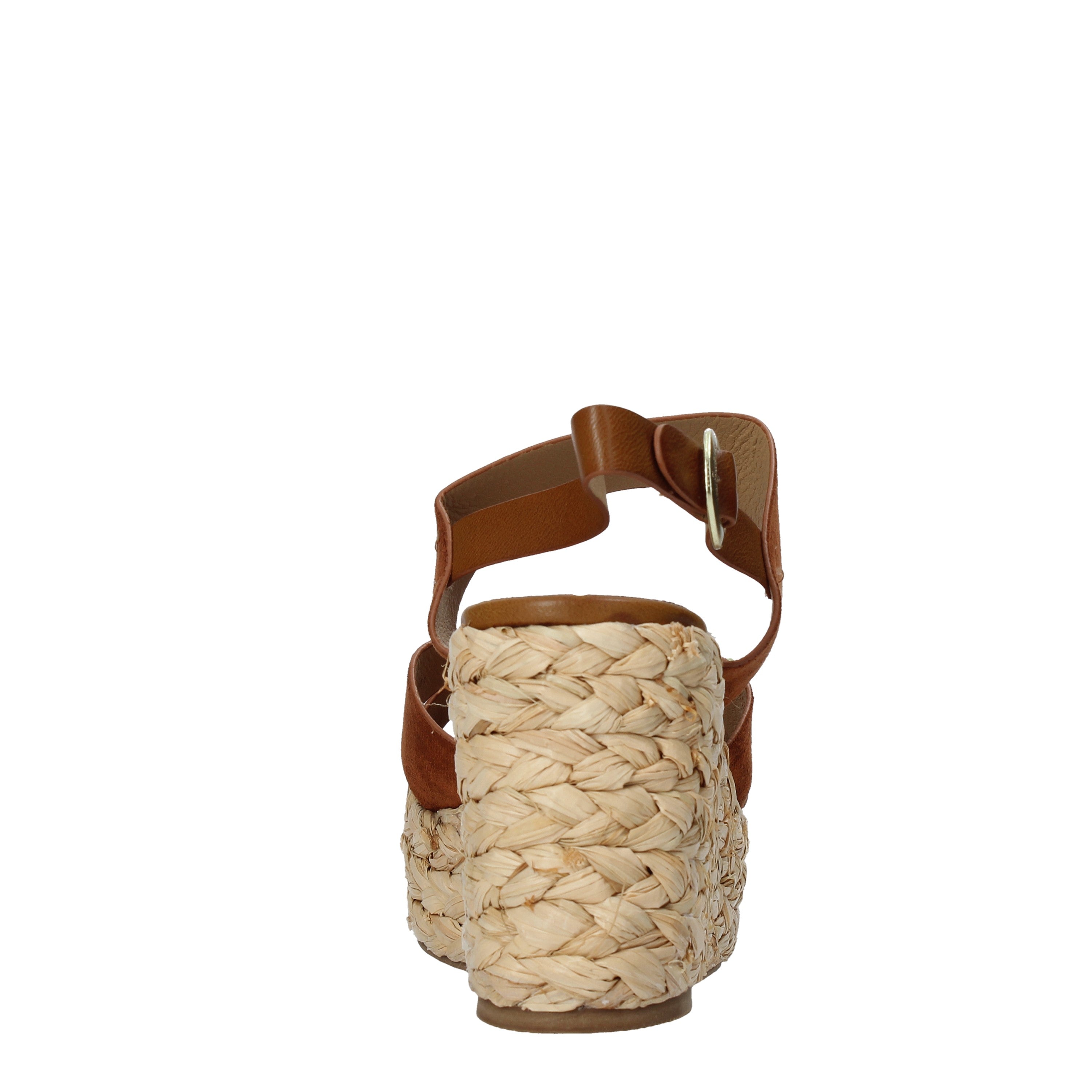 Sandali zeppa Marrone Wrangler