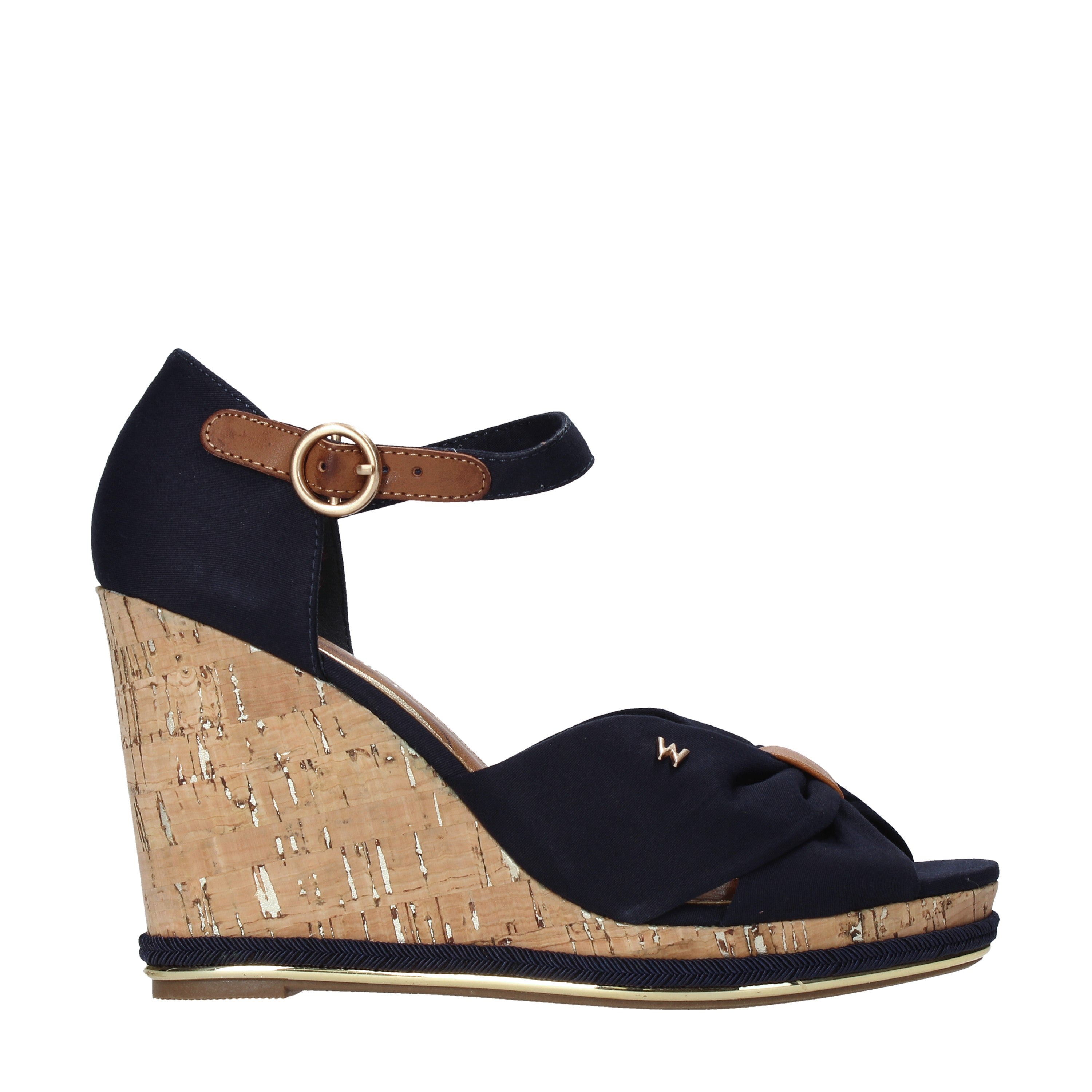 Sandali zeppa Blu Wrangler