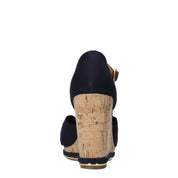 Sandali zeppa Blu Wrangler