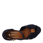 Sandali zeppa Blu Wrangler