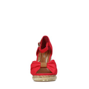 Sandali zeppa Rosso Wrangler