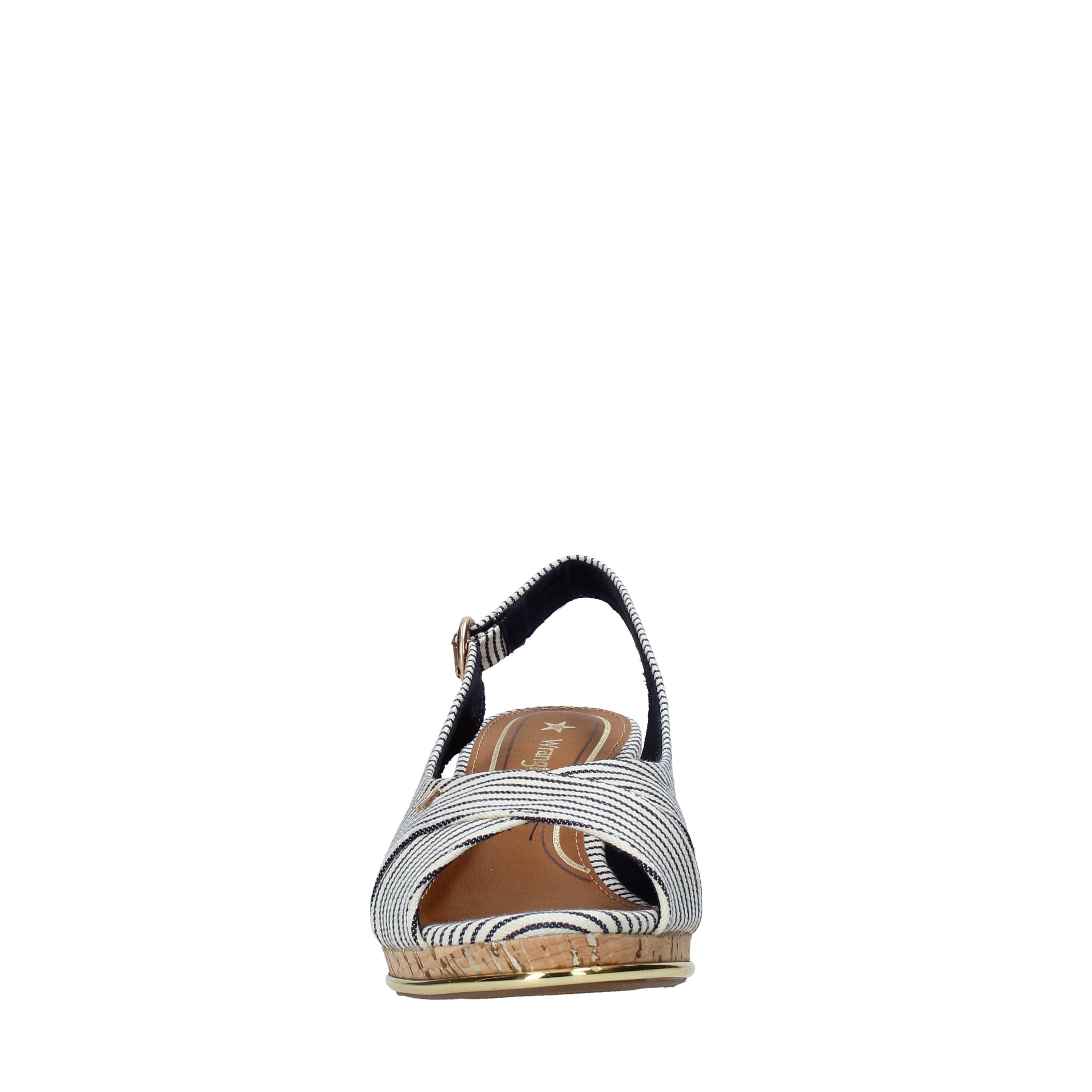 Sandali zeppa Beige Wrangler