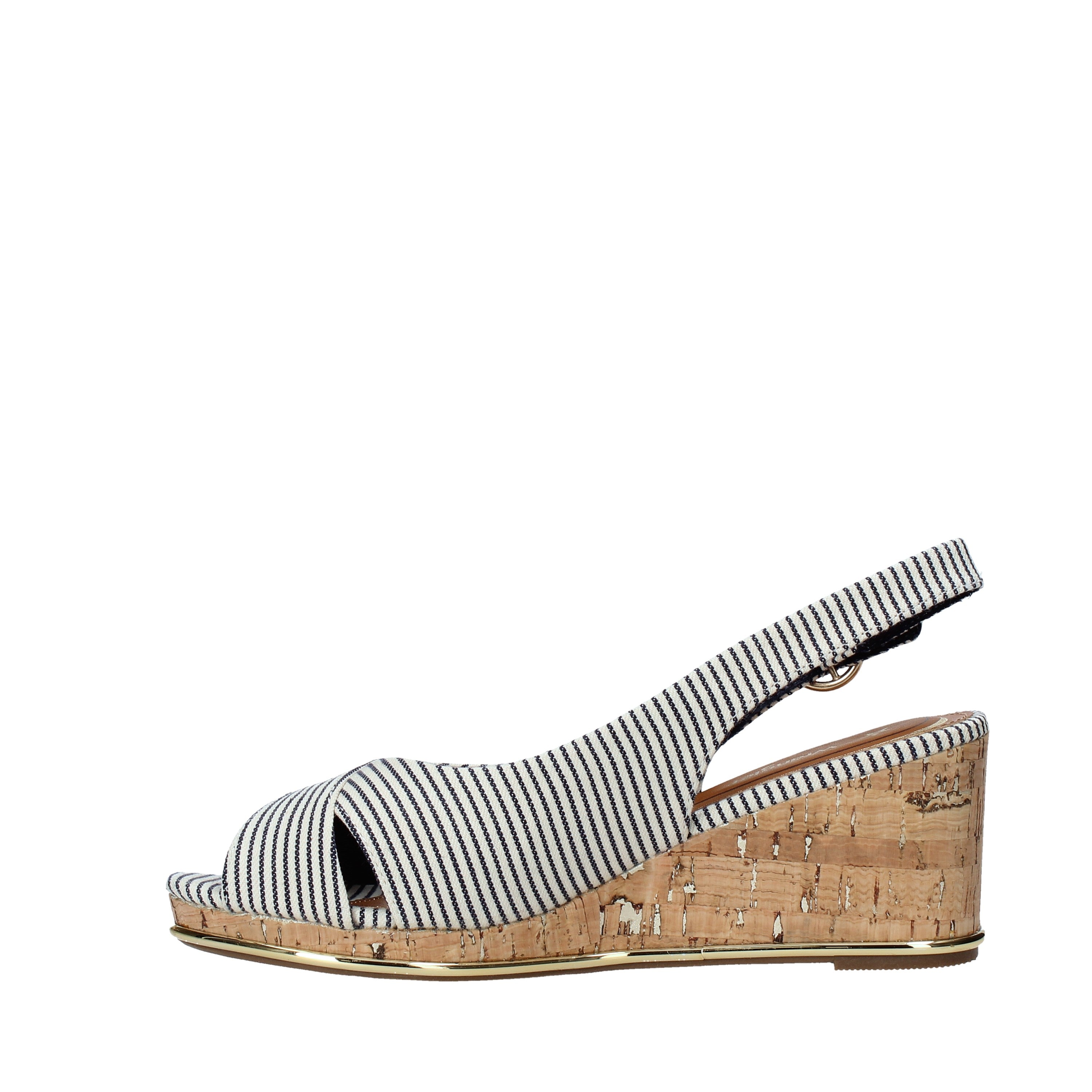 Sandali zeppa Beige Wrangler