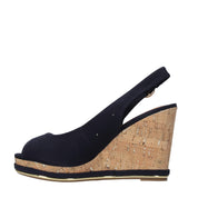 Sandali zeppa Blu Notte Wrangler