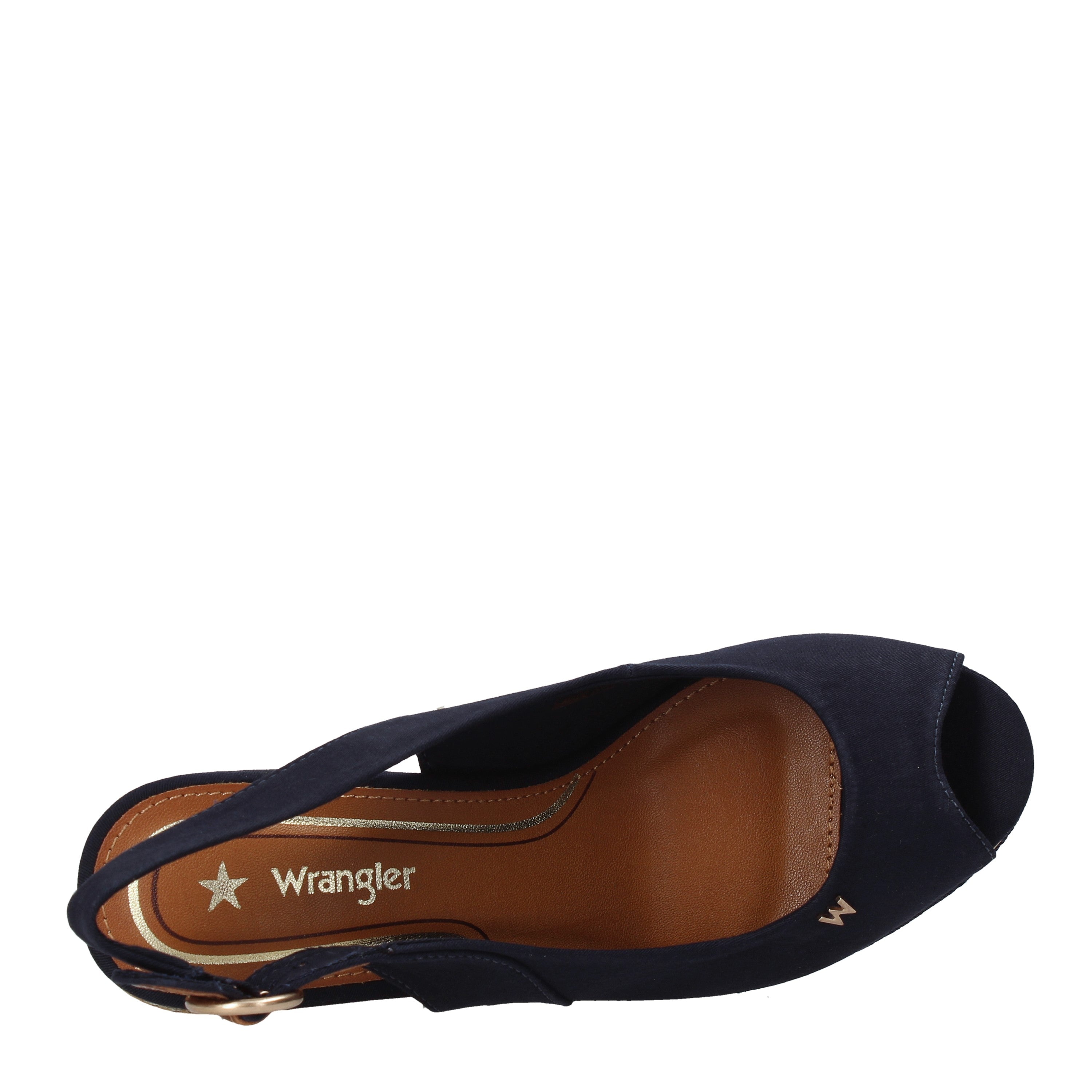 Sandali zeppa Blu Notte Wrangler