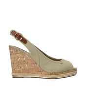 Sandali zeppa Nero Wrangler