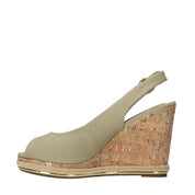 Sandali zeppa Nero Wrangler