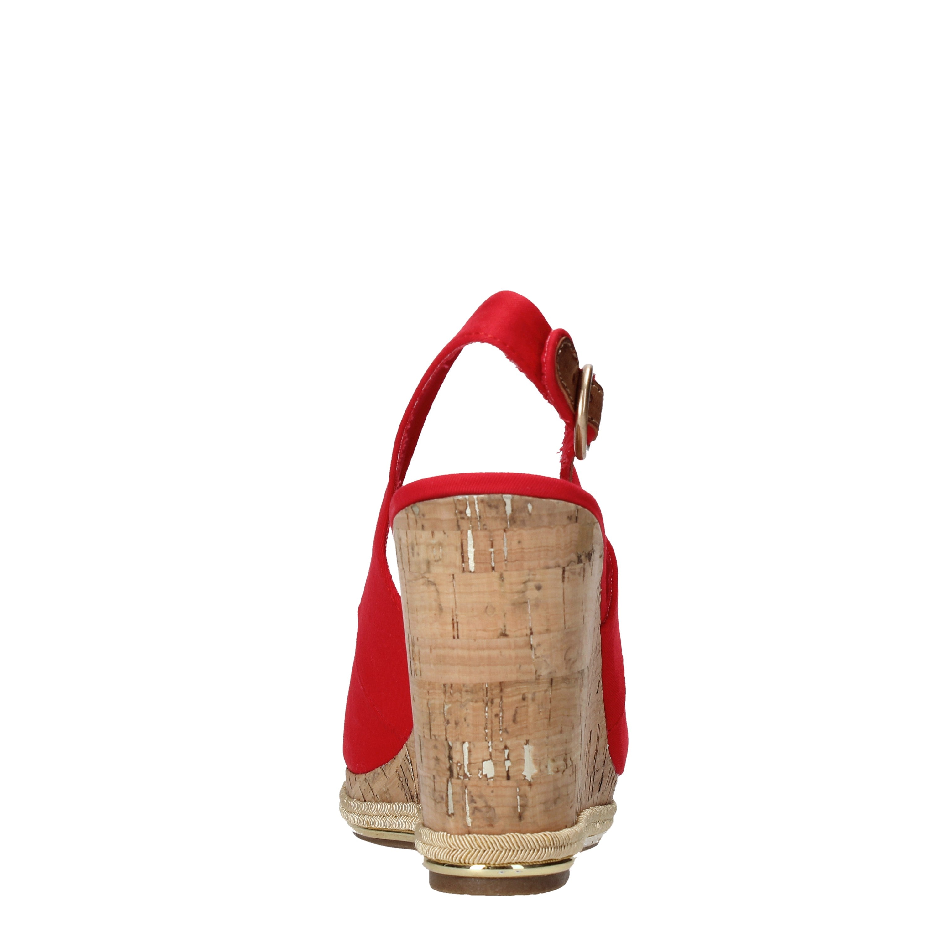 Sandali zeppa Rosso Wrangler