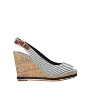 Sandali zeppa Beige Wrangler