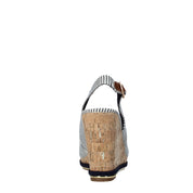 Sandali zeppa Beige Wrangler