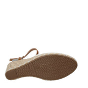 Sandali zeppa Beige Wrangler