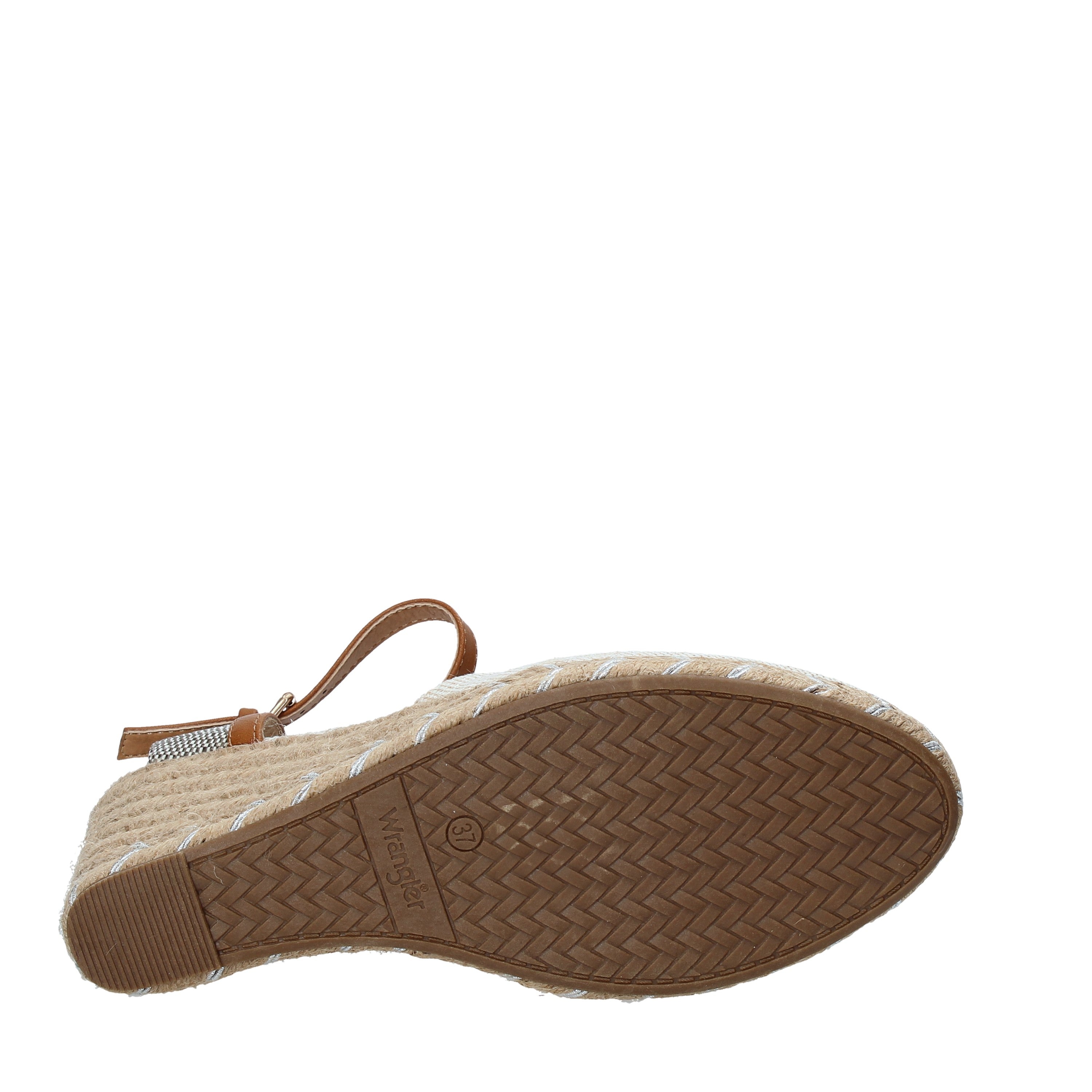 Sandali zeppa Beige Wrangler