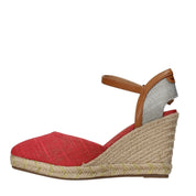 Sandali zeppa Rosso Wrangler