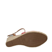 Sandali zeppa Rosso Wrangler