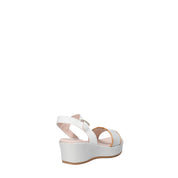 Sandali zeppa Bianco Alviero Martini 1a Classe 