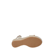 Sandali zeppa Platino Alviero Martini 1a Classe 