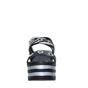 Sandali zeppa Nero Replay