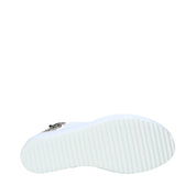 Sandali zeppa Bianco Valleverde