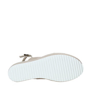 Sandali zeppa Beige Valleverde