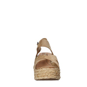 Sandali zeppa Marrone Wrangler