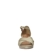 Sandali zeppa Beige Wrangler