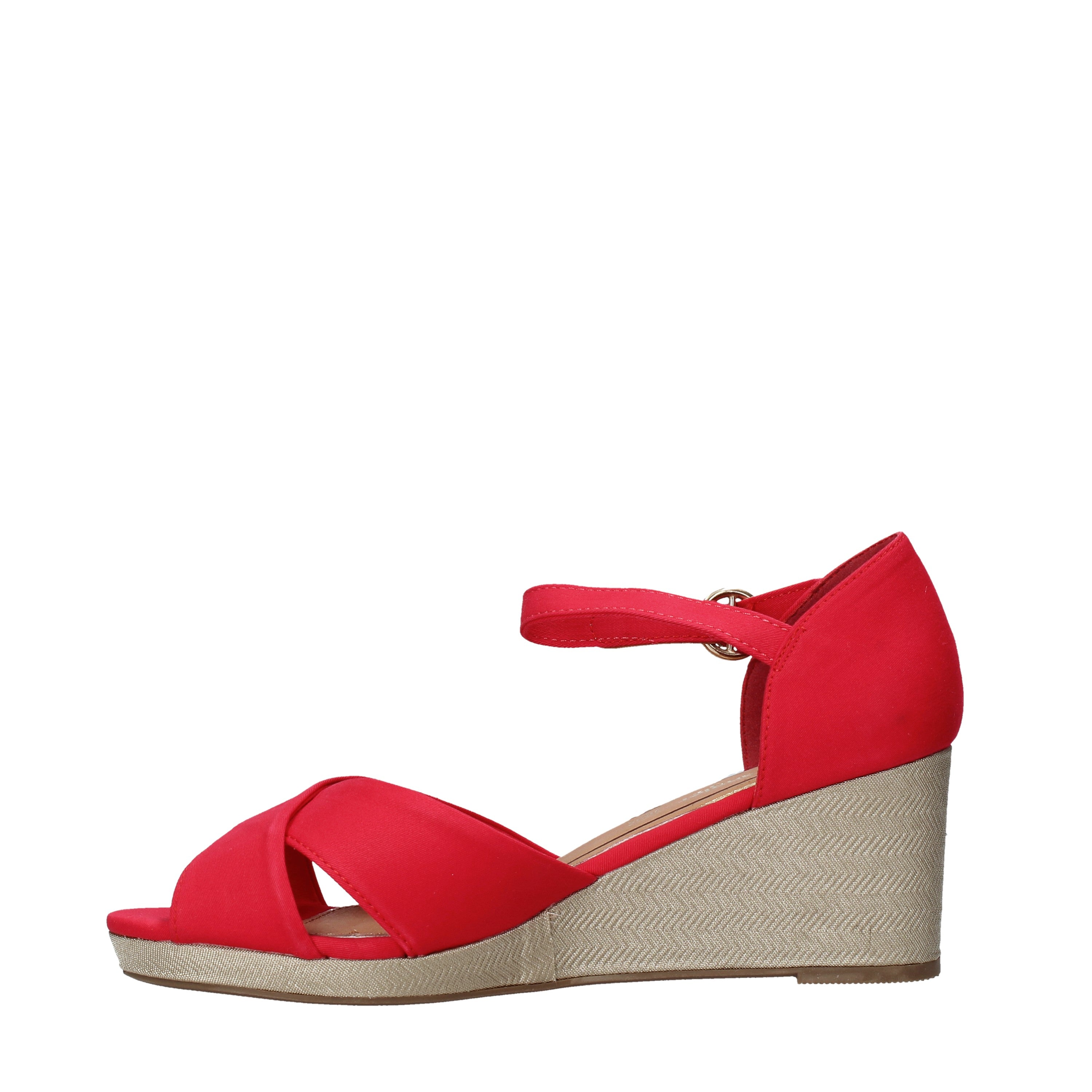 Sandali zeppa Rosso Wrangler