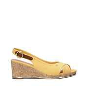 Sandali zeppa Giallo Wrangler