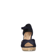 Sandali zeppa Blu Wrangler