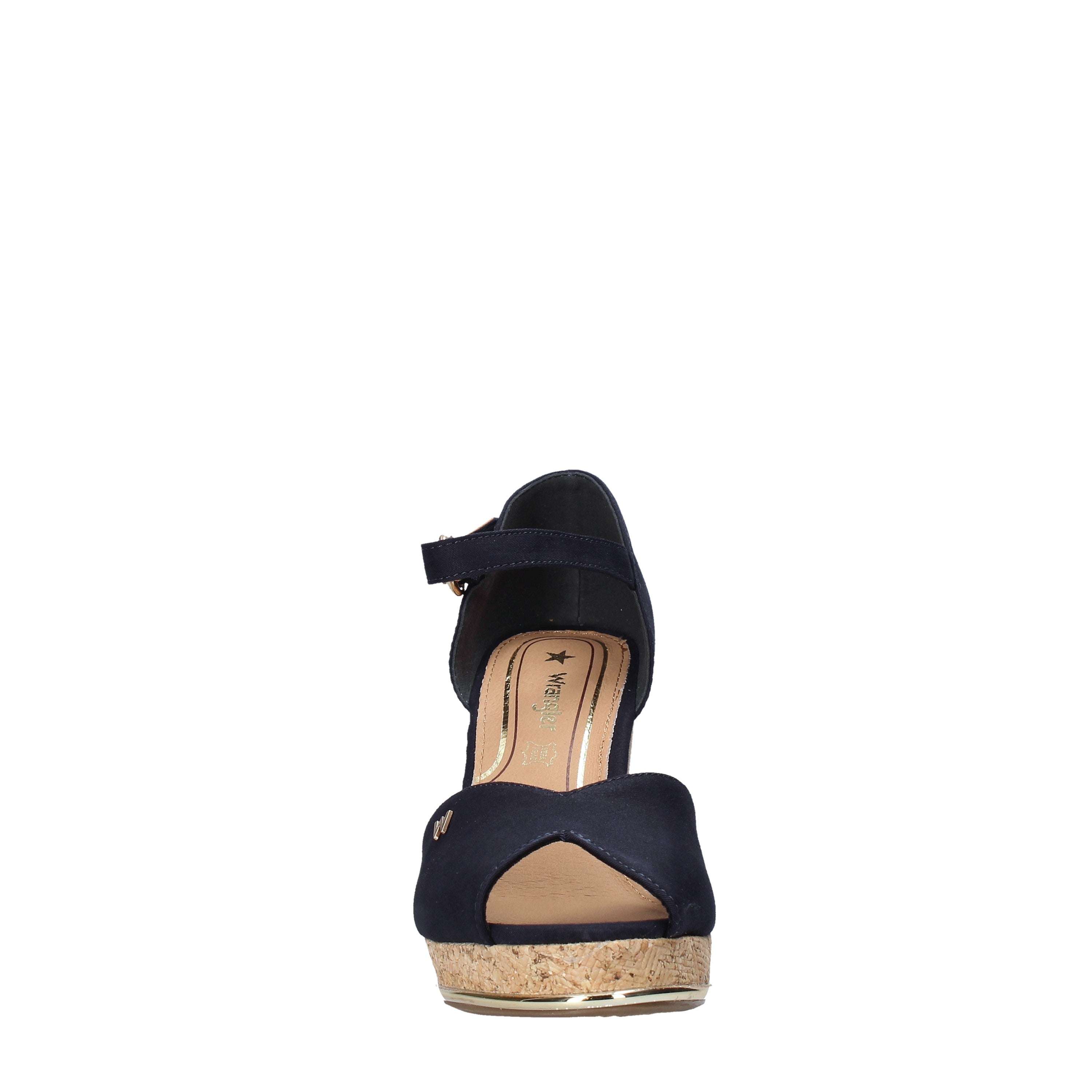 Sandali zeppa Blu Wrangler