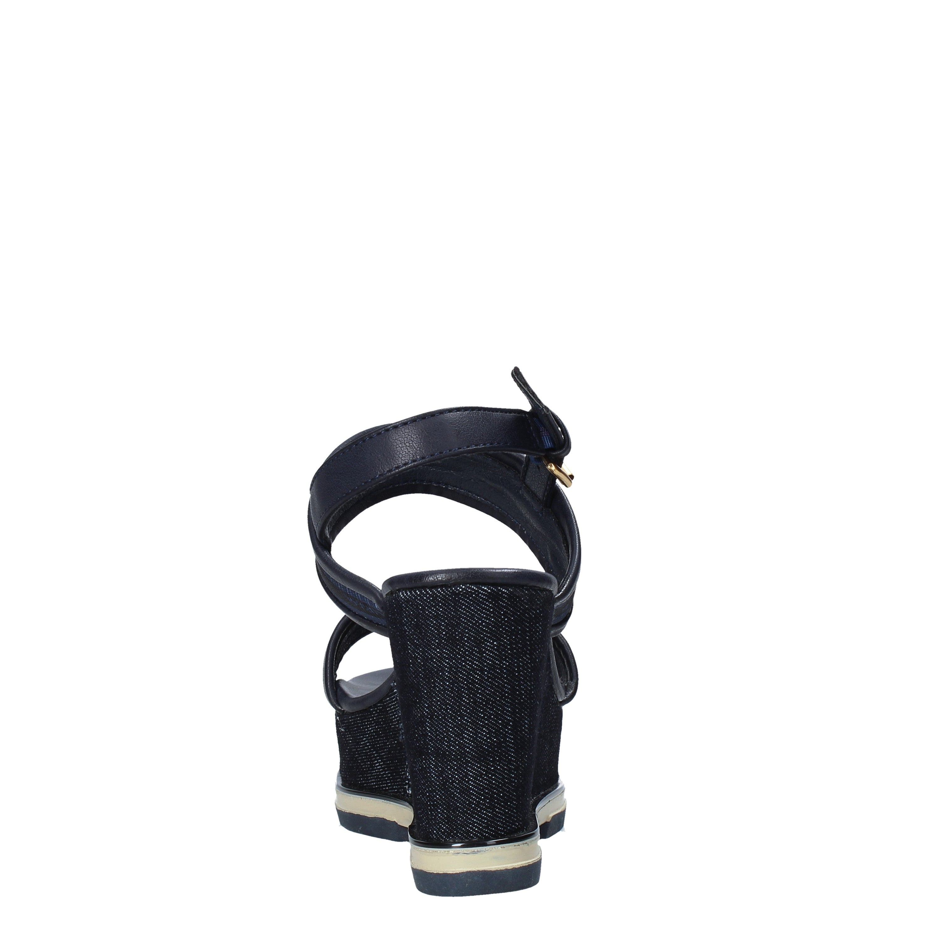 Sandali zeppa Blu Wrangler