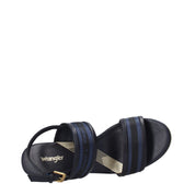 Sandali zeppa Blu Wrangler