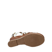 Sandali zeppa Bianco Wrangler