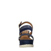 Sandali zeppa Blu Wrangler