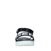 Sandali con strappi Nero Replay&sons