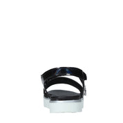 Sandali con strappi Nero Replay&sons