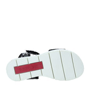 Sandali con strappi Nero Replay&sons