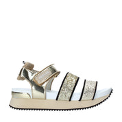 Sandali con strappi Dorato Replay&sons
