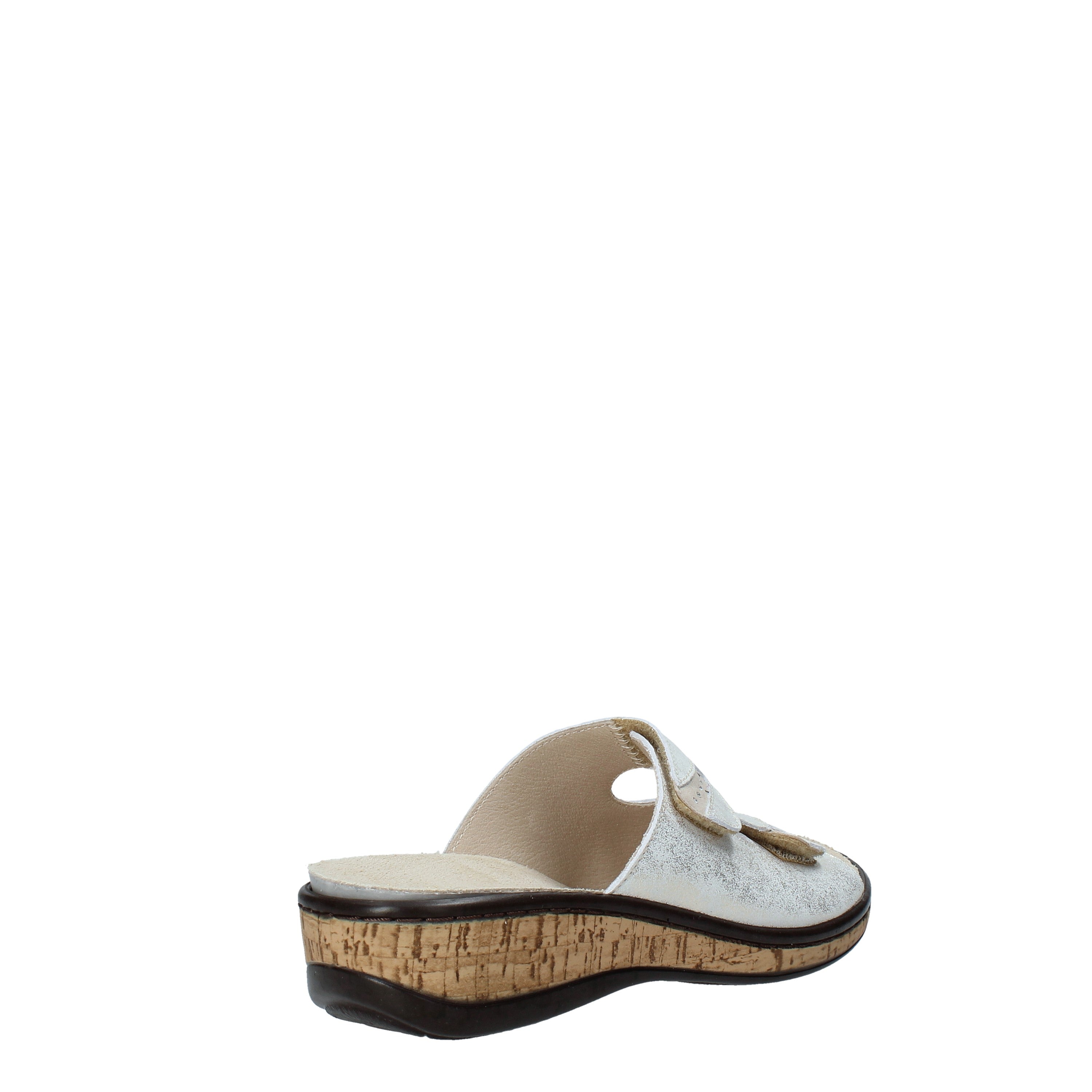 Sandali con strappi Dorato Susimoda