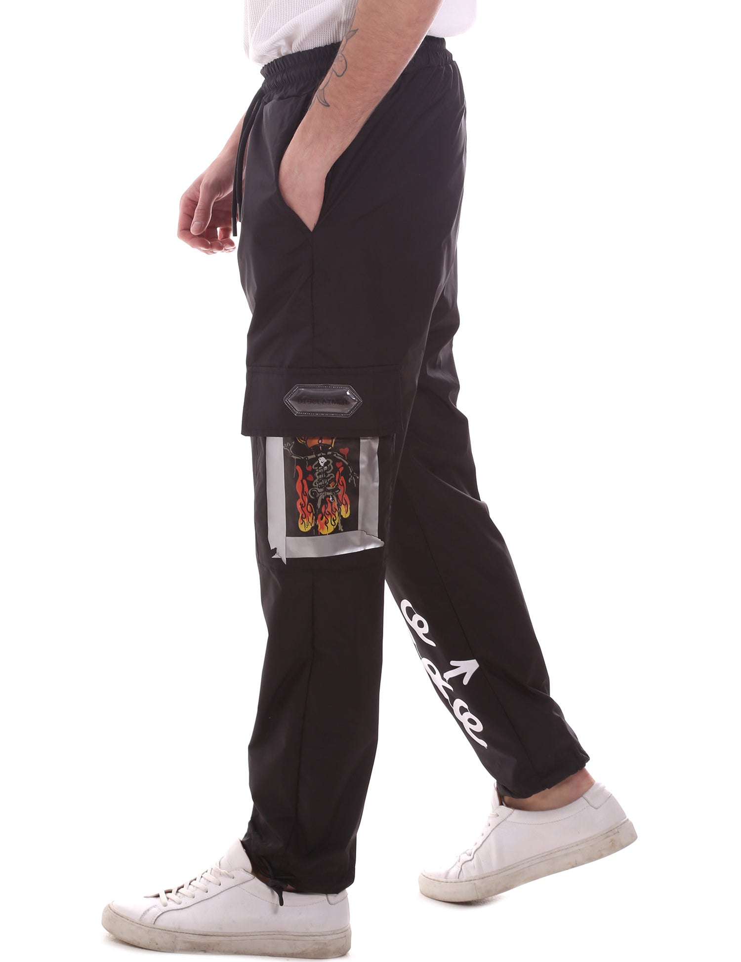 Pantaloni Nero Disclaimer