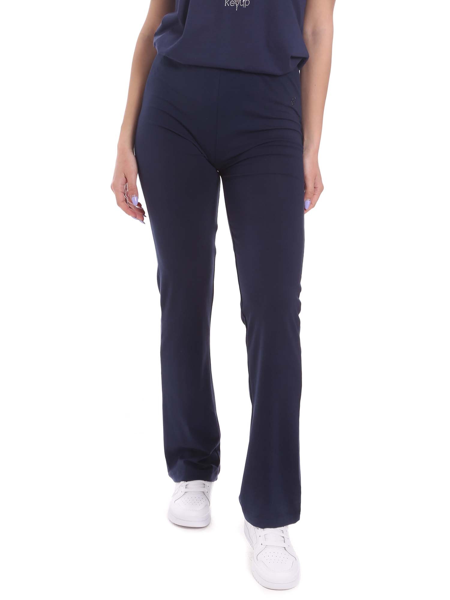 Pantaloni Blu Key Up