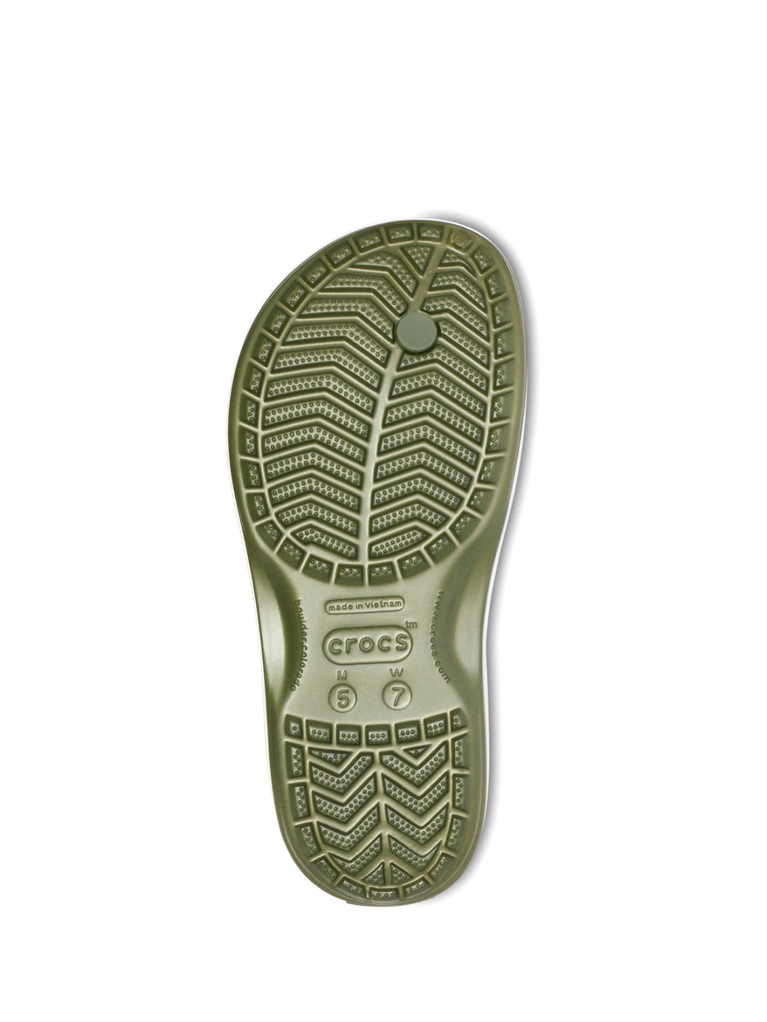 Infradito Verde Crocs