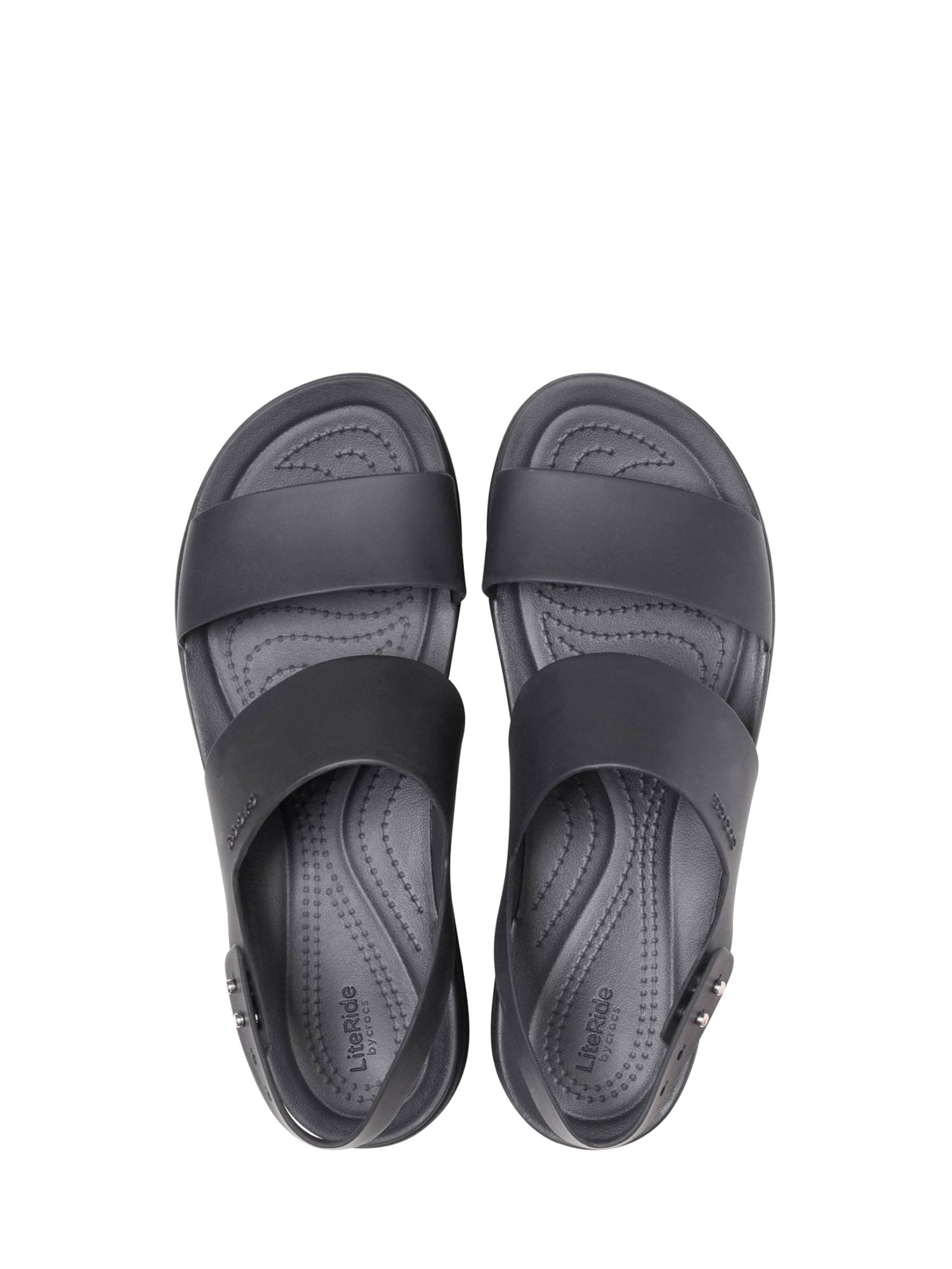 Sandali zeppa Nero W Bkbk Crocs