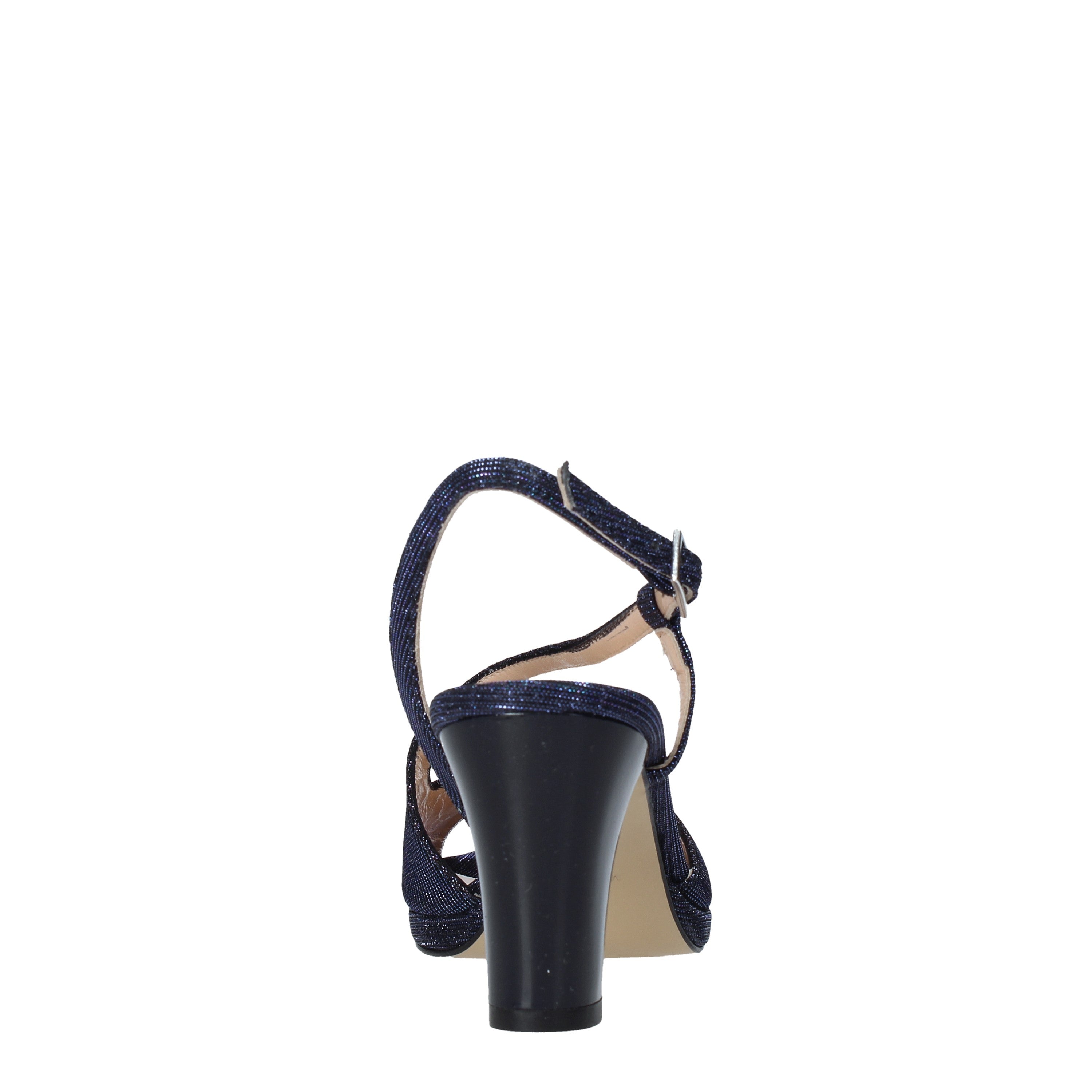 Sandali tacco Blu Soffice Sogno